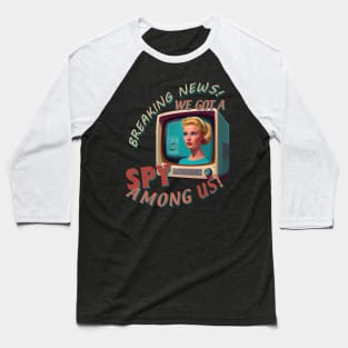 Spy Among Us Baseball T-Shirt